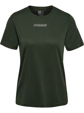 Hummel Hummel T-Shirt Hmlte Multisport Damen Schnelltrocknend in CLIMBING IVY