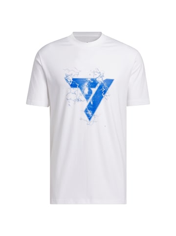 adidas Performance T-Shirt Trae Young GFX in weiß