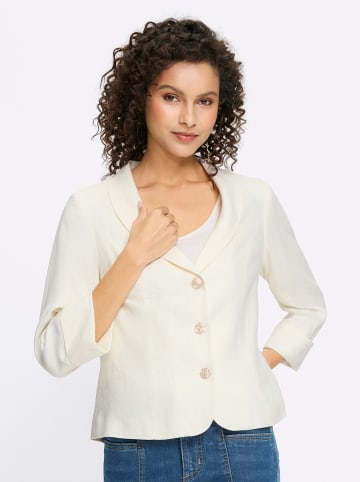 Heine Leinenblazer in ecru