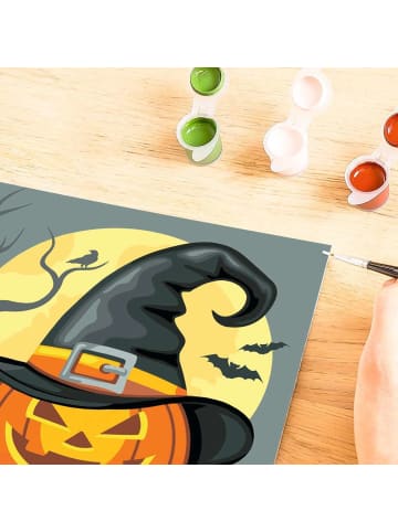 Ravensburger Malprodukte CreArt, Malen nach Zahlen Kinder - Happy Halloween Malen nach Zahlen Kinder Ab 9 Jahre in bunt