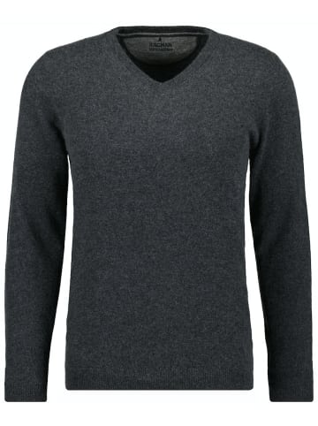 Ragman V-Pullover für Herren in anthrazit