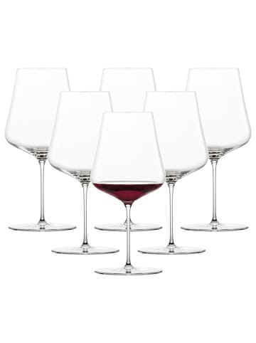 Zwiesel Glas 6er Set Burgunder Rotweingläser Duo 739 ml in transparent