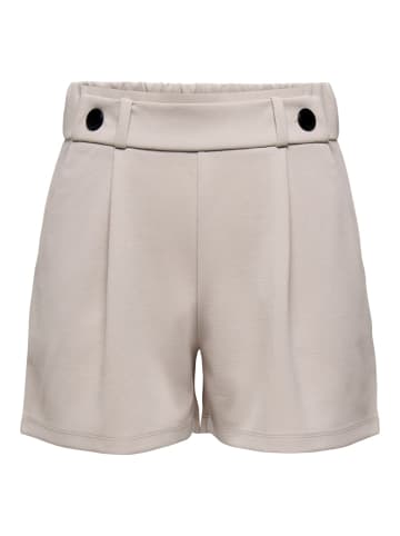 JACQUELINE de YONG Lockere Poptrash Shorts Kurze Stretch Pants JDYGEGGO JRS Hotpants in Beige