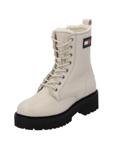 Tommy Hilfiger Schnürstiefel in white/bleaches stone