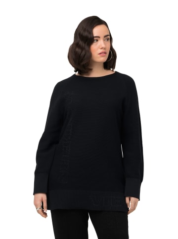 Ulla Popken Pullover in schwarz