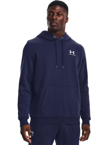 Under Armour Hoodie "UA Essential Fleece Hoodie" in Blau