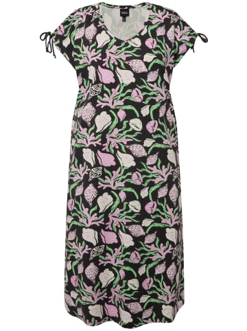 Ulla Popken Jerseykleid in asphaltgrau