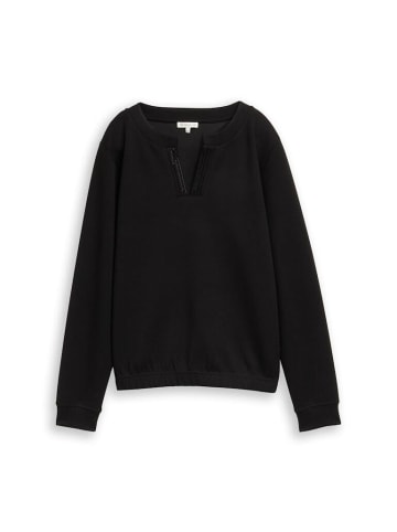 Tom Tailor Sweatshirt in deep black