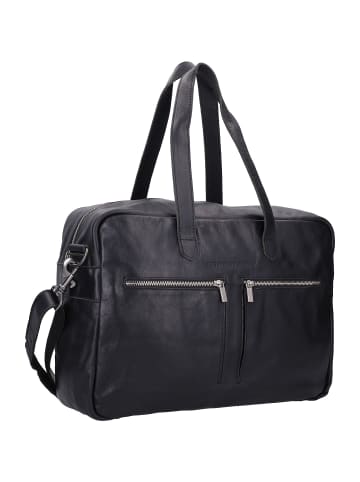 Cowboysbag Kyle  Aktentasche Leder 40 cm Laptopfach in black