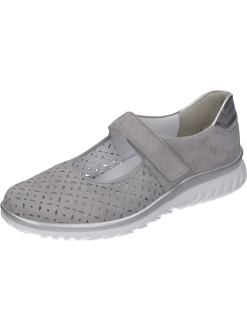 Semler Klettverschluss-Schuhe in perle-silber