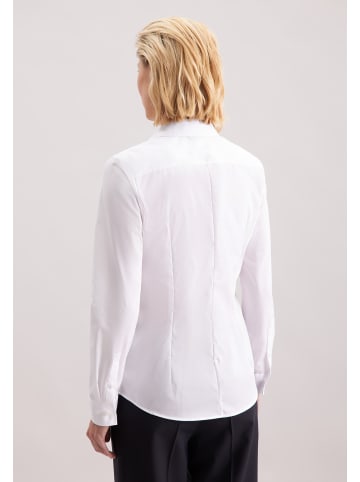 Seidensticker Hemdbluse Slim in Weiß
