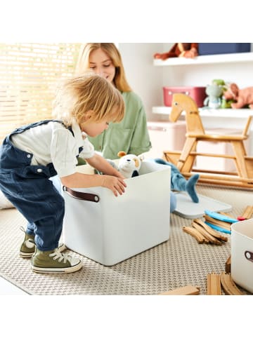 Rotho 2er-Set Aufbewahrungsbox Maloja 27l