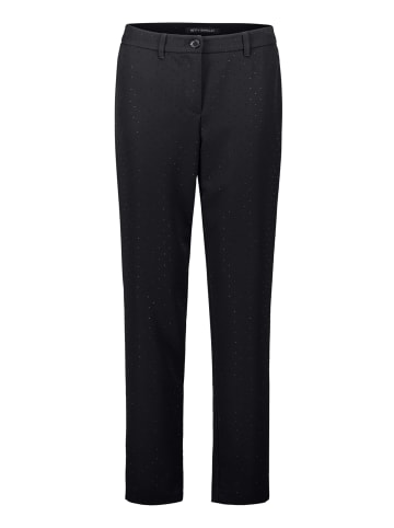 Betty Barclay Businesshose im Glitzer-Look in Schwarz