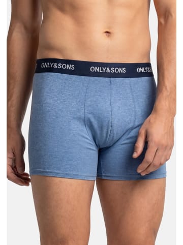 ONLY & SONS Long Short / Pant ONSFITZ SOLID BOXER in Blau