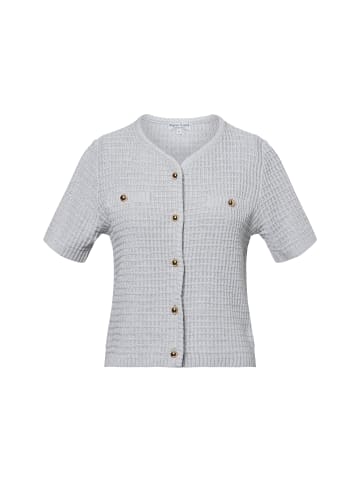 Marie Lund Strickjacke in hellgrau - 0005