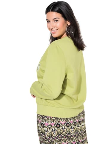 Studio Untold Sweatshirt in pistaziengrün