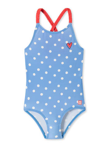 Schiesser Badeanzug Aqua Kids Girls in hellblau