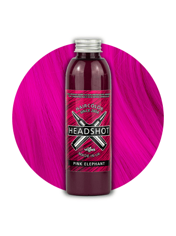 Headshot vegane Haarfarbe Pink Elephant 150 ml semipermanente Haartönung