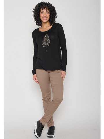 GreenBomb Mind Nature Fall Leaves in Schwarz