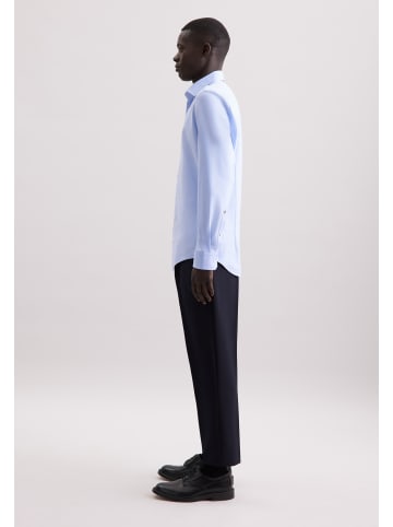 Seidensticker Performance-Hemd Slim in Mittelblau