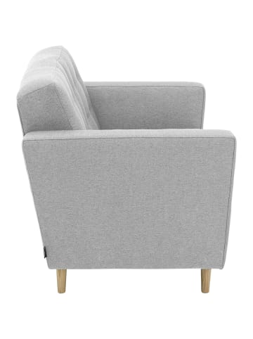 58 aufm Kessel SOFA 2-Sitzer Kazia Flachgewebe hellgrau