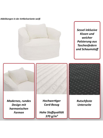 MCW Sessel P18, Weiß