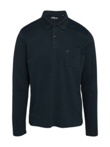 S. Oliver Poloshirt für in blau