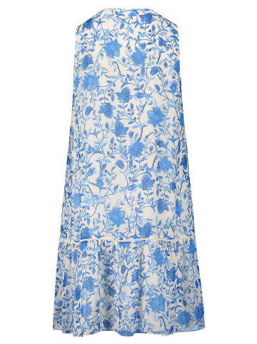 Vera Mont Sommerkleid im Boho Style in Cream/Blue