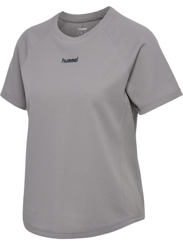 Hummel T-Shirt Hmlmomentum Multisport Damen in SHARKSKIN