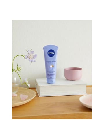 NIVEA Glatte Hände & Nagelpflegecreme 100 ml