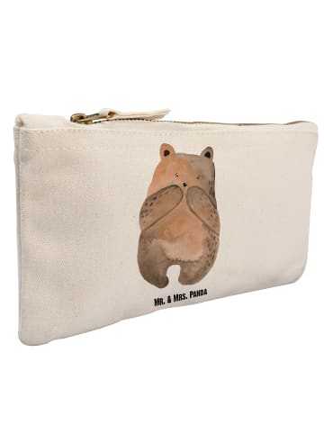 Mr. & Mrs. Panda Kulturbeutel Bär Verlust ohne Spruch in Weiß