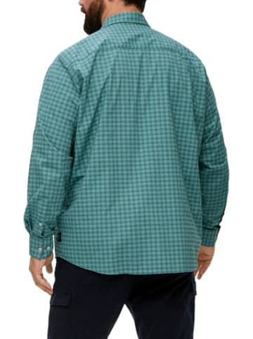 S. Oliver Langarm FreizeitHemd für Herren in blau