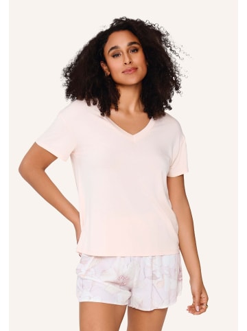 Linga Dore set Shortama in Abricot/Drück