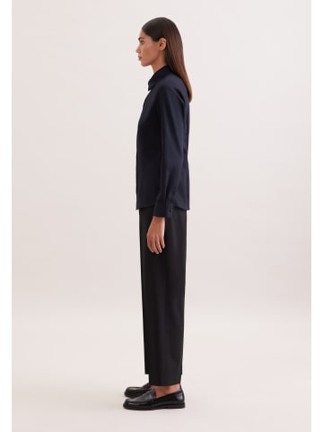 Seidensticker Klassische Bluse Regular in Schwarz