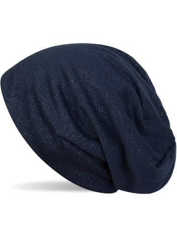 styleBREAKER Beanie Mütze in Midnight-Blue / Dunkelblau