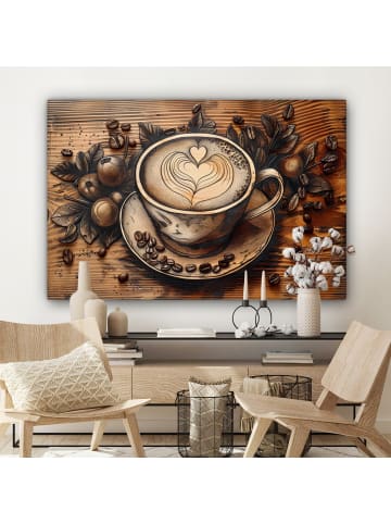 MuchoWow Leinwand bilder Kaffee (BxH)