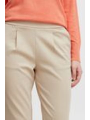 b. young BYRIZETTA PLEAT PANTS - JERSEY Regular fit in Safari