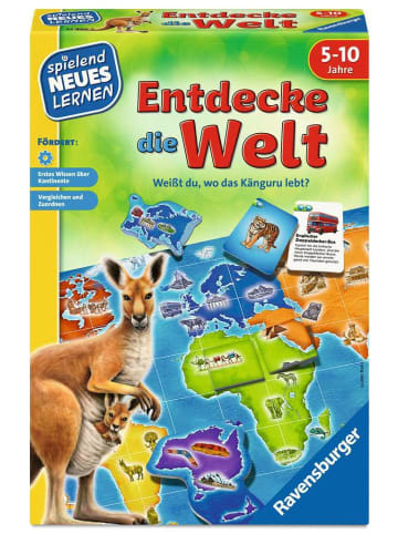 Ravensburger Ravensburger Legespiel Entdecke die Welt in bunt