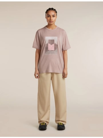 icebreaker Funktions T-Shirt in pink