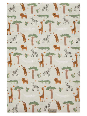 Sterntaler Schlauchschal Safaritiere in lichtgrau