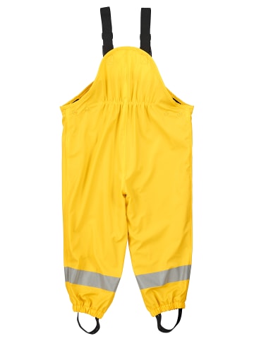 Sterntaler Regenträgerhose gefüttert uni in gelb