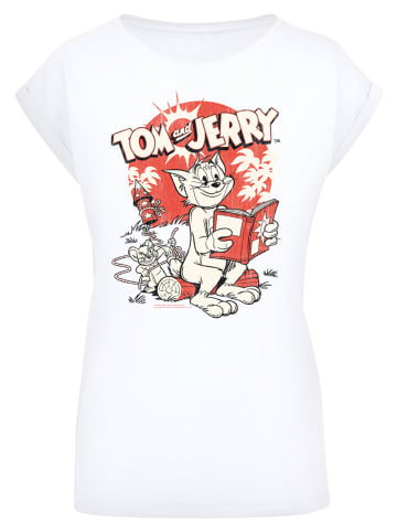 F4NT4STIC T-Shirt Tom and Jerry TV Serie Rocket Prank in weiß