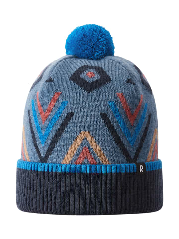 Reima Beanie " Koillinen " in Blue Ocean