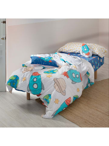 Happy Friday Space rocket Bettbezug set 2 teiliges