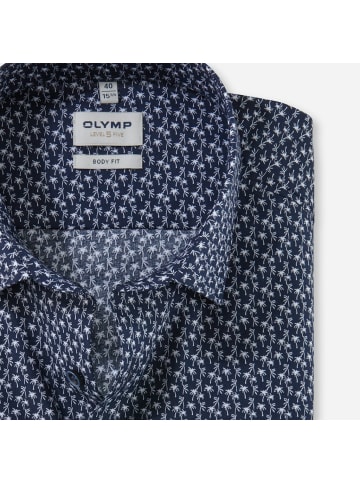 OLYMP  Hemd body fit in Blau