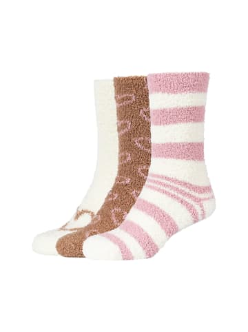 camano Sockenbox cozy patterned 3er Pack egret