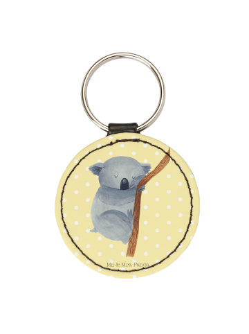 Mr. & Mrs. Panda Anhänger Koalabär ohne Spruch in Gelb Pastell