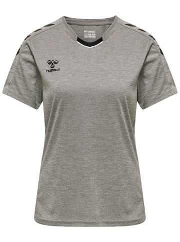 Hummel Hummel T-Shirt Hmlcore Multisport Damen Atmungsaktiv Feuchtigkeitsabsorbierenden in GREY MELANGE