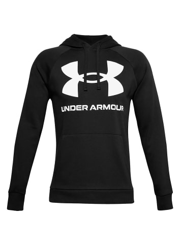 Under Armour Kapuzenpullover Rival Fleece Big Logo in schwarz