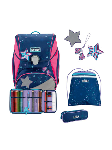 Scout Alpha Schulranzen-Set 4-teilig Pretty Star